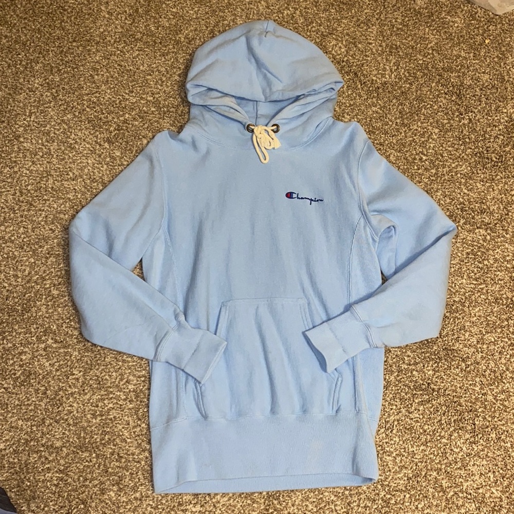 CHAMPION Baby Blue Hoodie